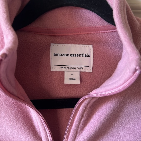 NWT Amazon girls fleece zip up jacket Size 8 (M) - Picture 3 of 5